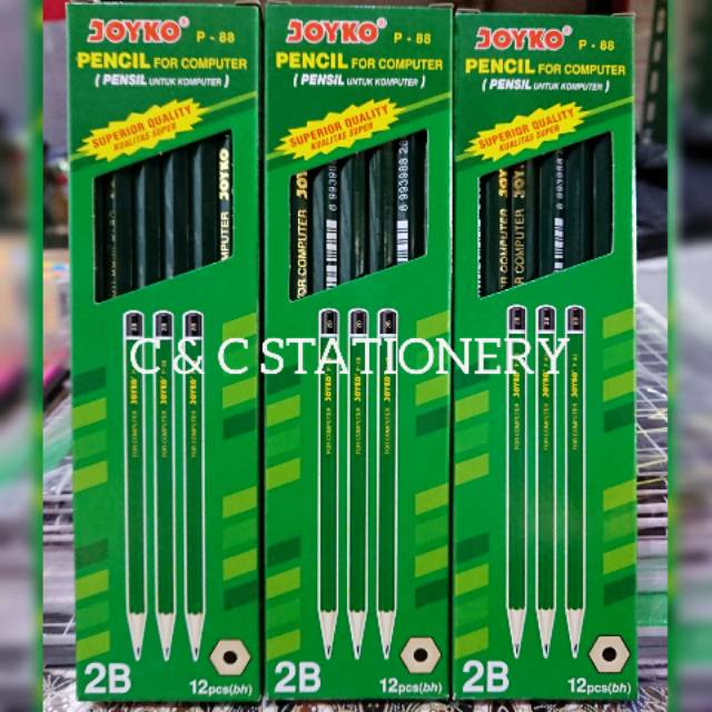 

Pensil Joyko 2B /box isi 12 Buah