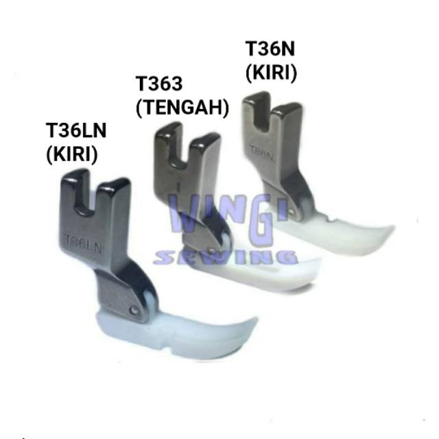 Sepatu Seleting  Ritsleting Zipper Teflon Mesin Jahit Industri Jarum 1