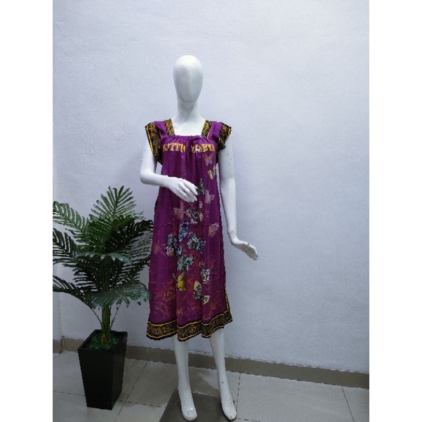 Daster Tangan Susun  Elok Motif Kupu