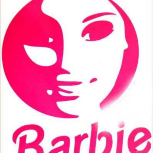 Sticker Barbie ken doll retro vintage