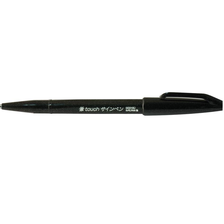 

Baru Termurah Pentel Brush Sign Pen Black/Hitam (SES15 C - A)