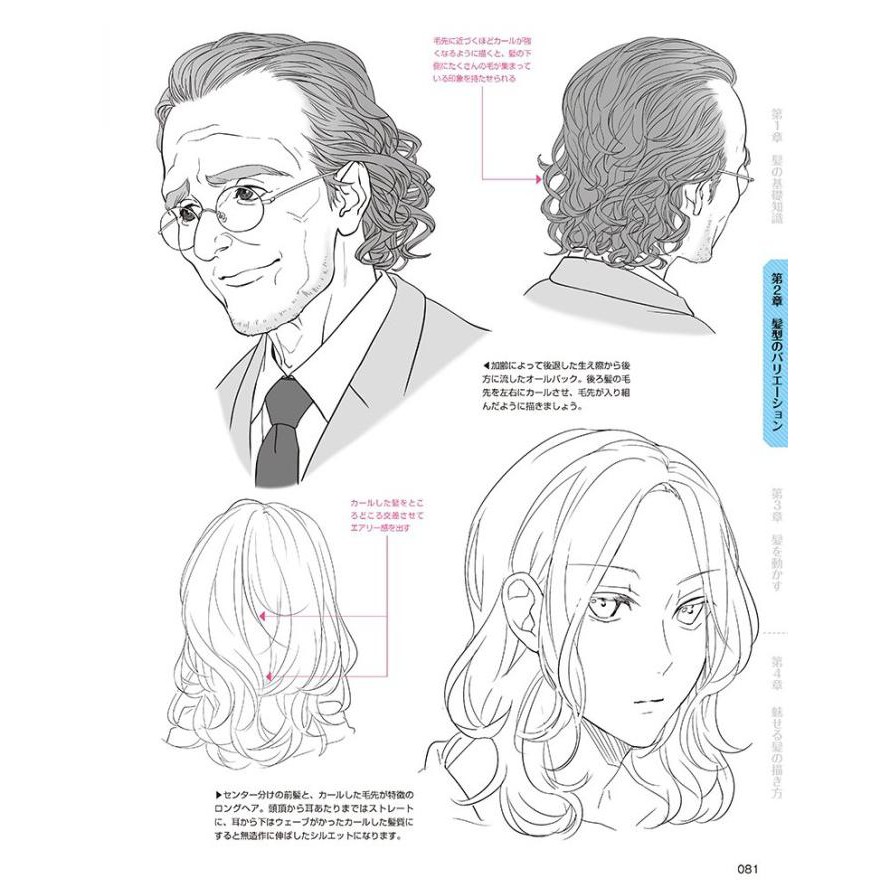 How To Draw Hair Anime Style