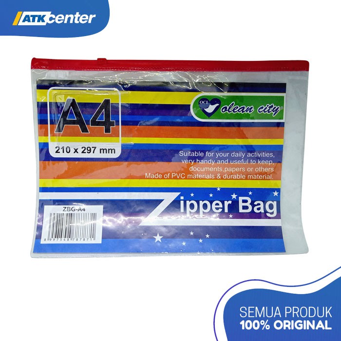 

Zipper Bag A4 (210 x 297 mm) OCI - Super POP1