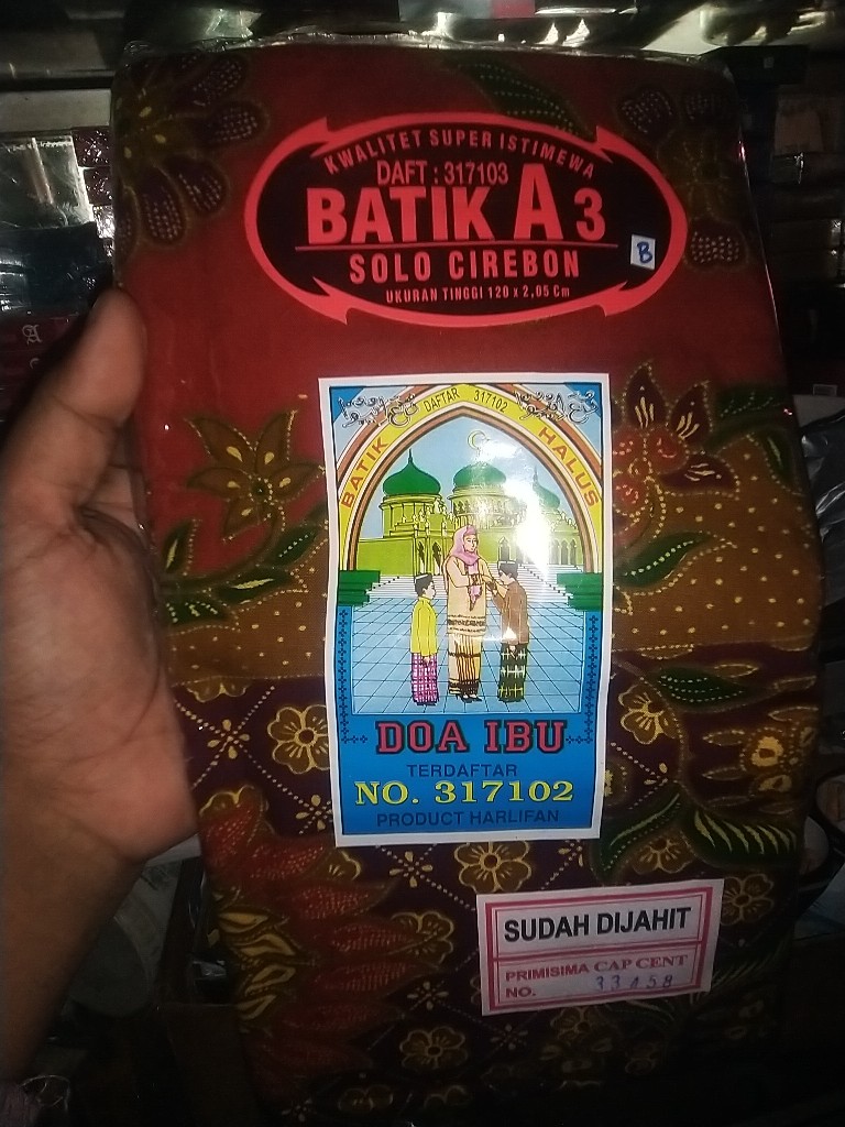 [random] Sarung Batik Halus Doa Ibu - Batik Solo Cirebon