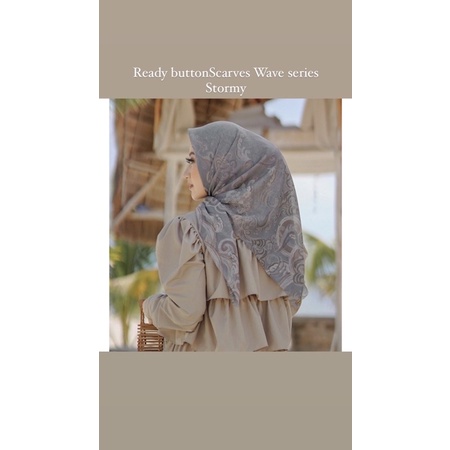 buttonscarves - the wave series “stormy”