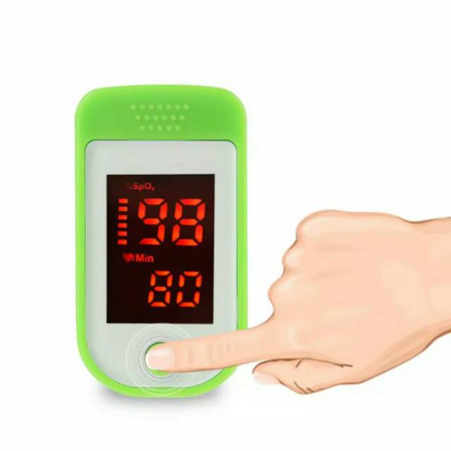 Fingertip  pulse Oximeter Finger Tip Pengukur Oksigen Darah