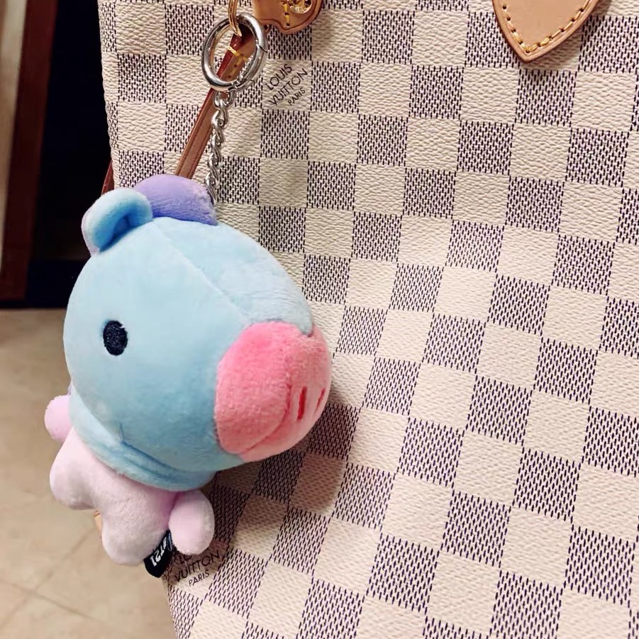 [Bayar Di Tempat] 20 Baby Charm（Body） 11cm BT21 OFFICIAL Keychain Pendant-7