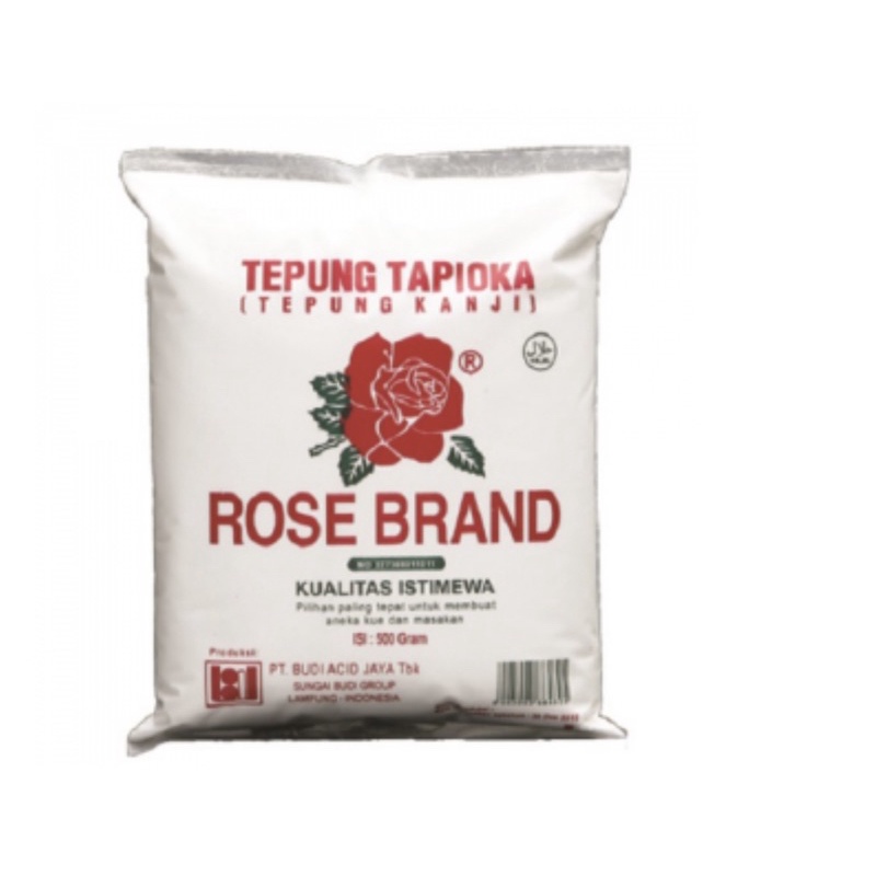 

ROSE BRAND TEPUNG TAPIOKA PCK 500g