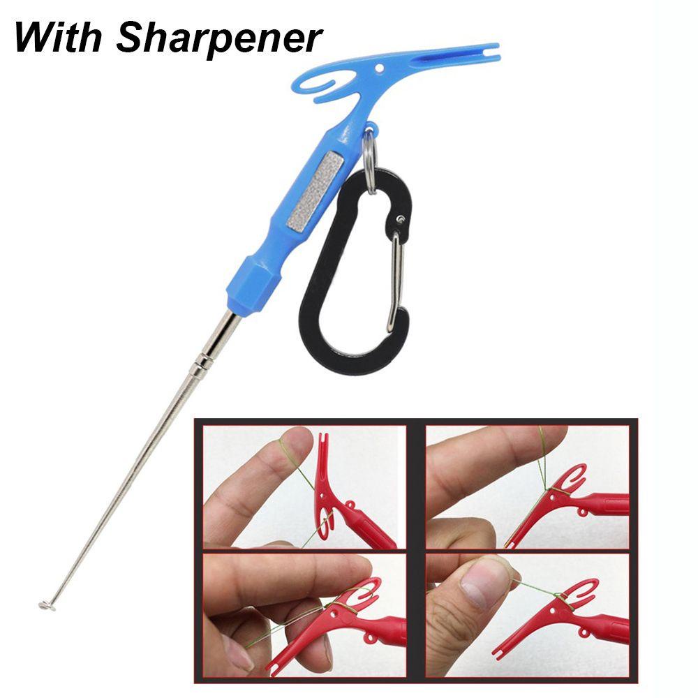 Top 4in1 Fishhook Detacher with Sharpener Tahan Lama Portable Extractor Removal Alat Pembuka Pancing