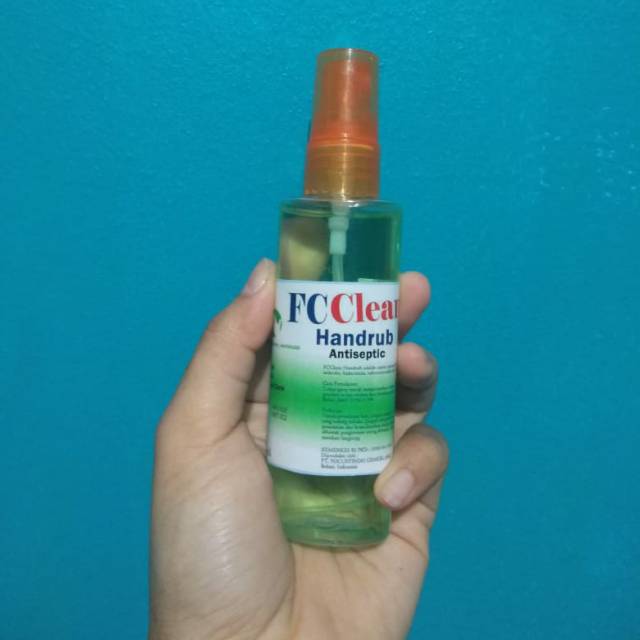 Hand sanitizer merk FC Clean uk 60ml