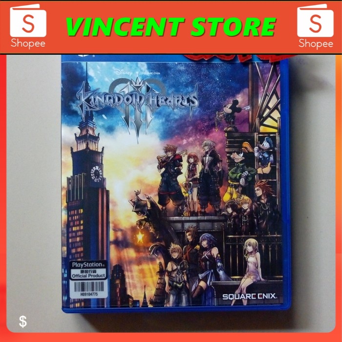 bd PS4 kaset game KINGDOM HEARTS 3 / KINGDOM HEARTS III