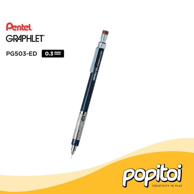 

Produk Terbaik] Pentel GRAPHLET Mechanical Pencil 0.3 0.4 0.5 0.7 0.9mm Pensil Mekanik
