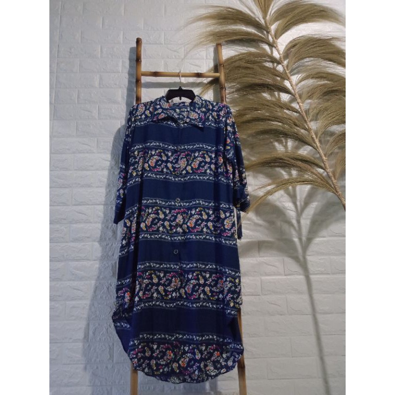 long tunik katun rayon