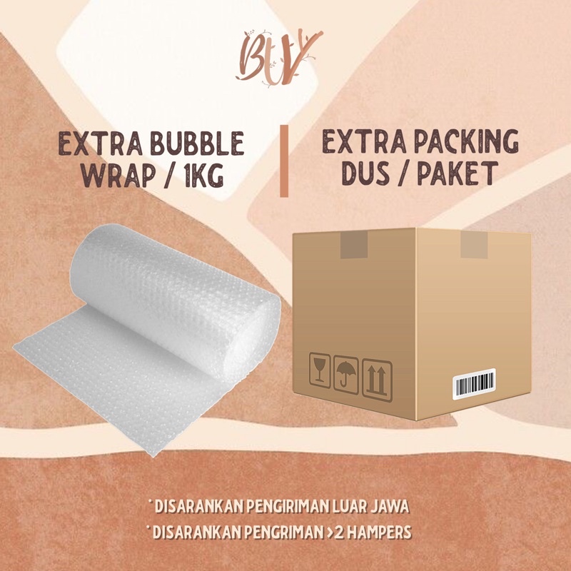 

Extra Packing Bubble Wrap & Extra Packing Dus Buvy.id