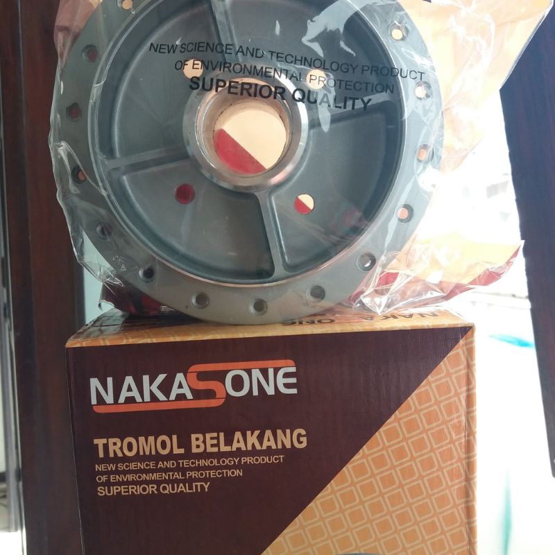 TROMOL BELAKANG F1 FIZR ALFA VEGA RXS JUPITER Z (SILVER ) NAKASONE