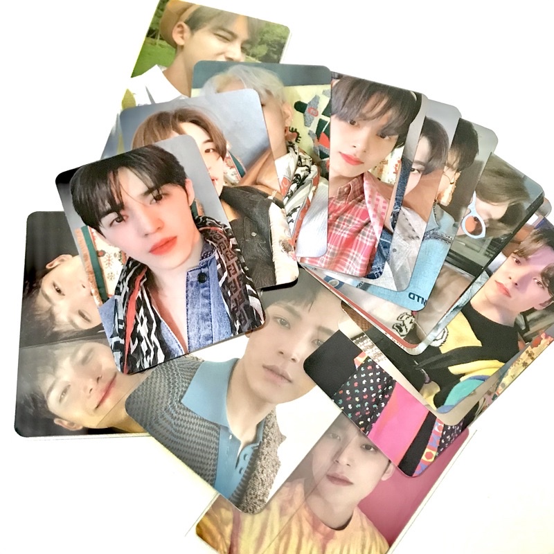 seventeen mingyu hoshi scoups jun photocard pc dircut ymmdawn an ode henggarae the saem sheetmask ja