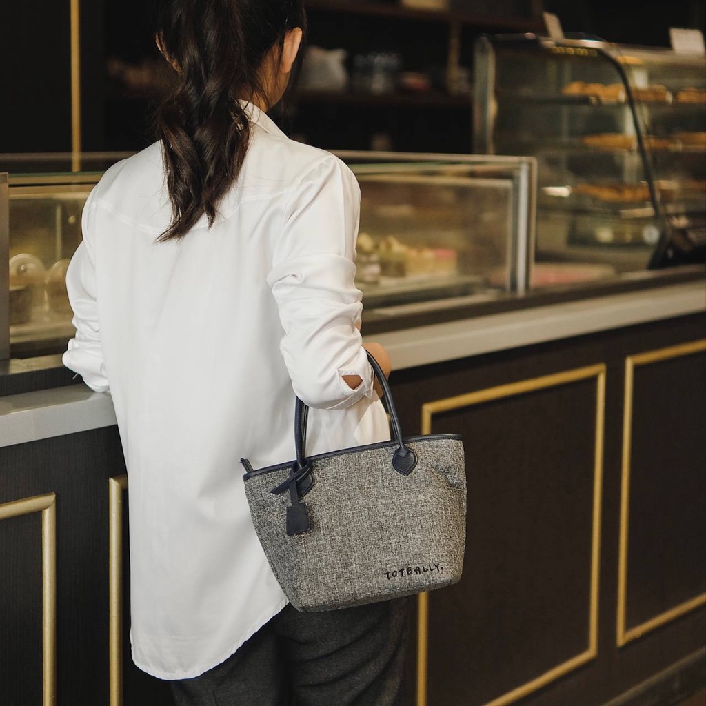 Toteally Waffle Tote | Top Handle Bag, Sling Bag, Tas Selempang