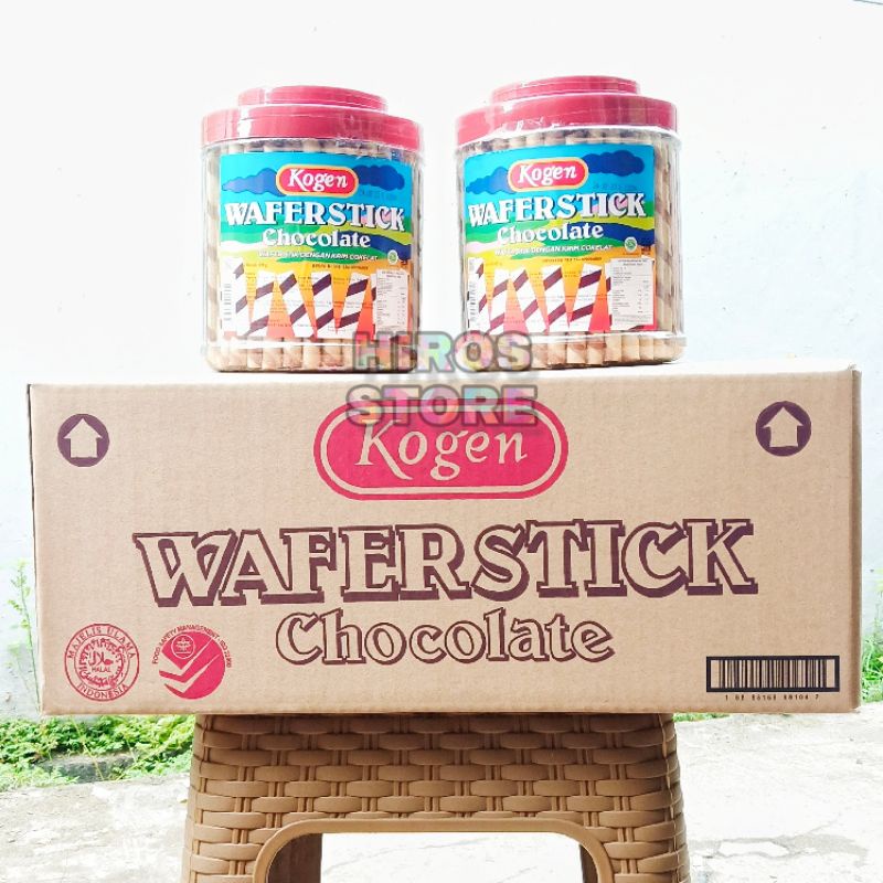 

Waferstick 600 Gram Kogen | 6 Toples | Khong Guan Wafer stick Refill | Isi Ulang | Astor | Kardus | Karton