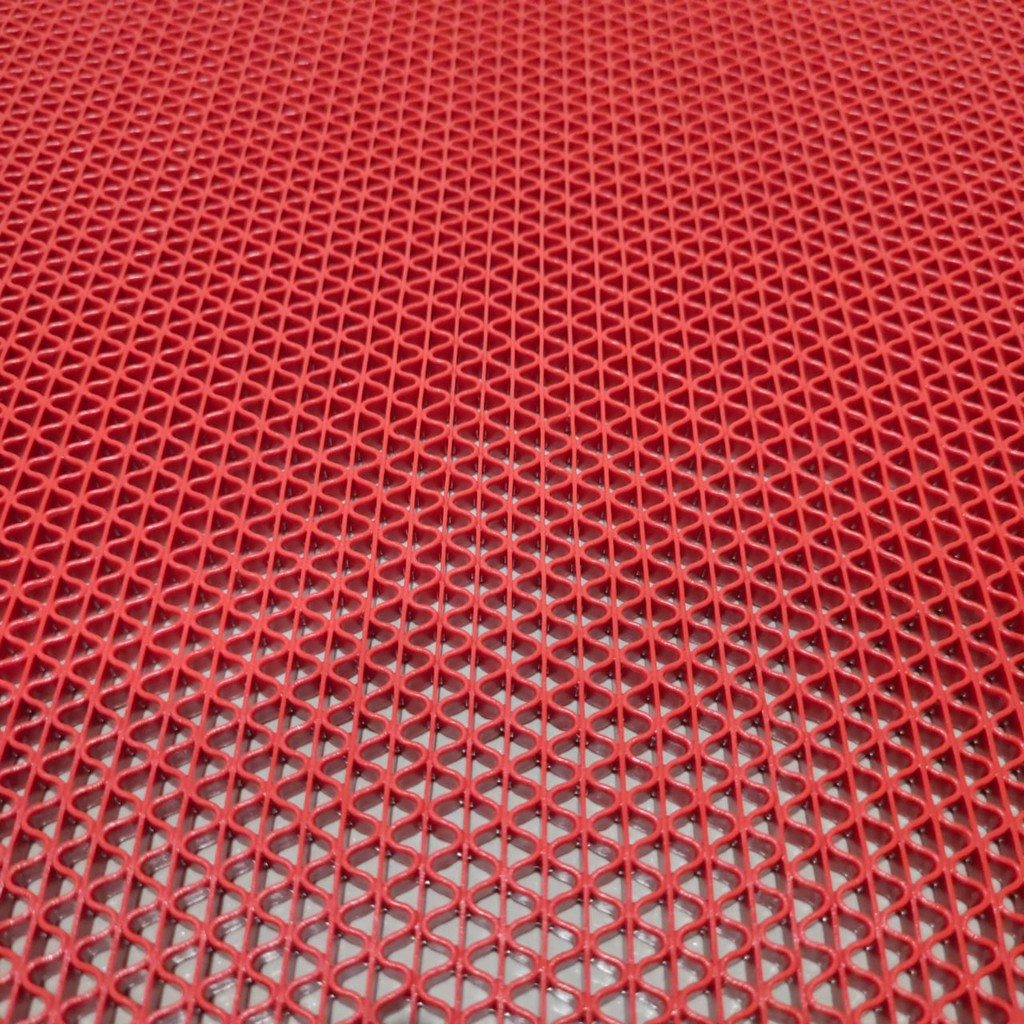 ALAS KANDANG KUCING ALAS KANDANG ANJING 40X60 CM MURAH TEBAL 6MM-Merah