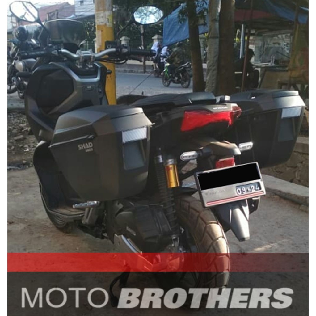 PAKET SET SIDE BOX SIDEBOX BOX SAMPING SHAD 23 L SH23 SH 23 HONDA ADV 150