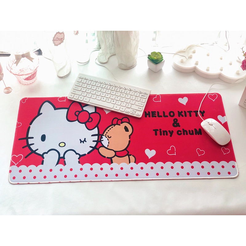 Mousepad Alas keyboard komputer Hello Kitty My Melody Doraemon Snoopy kuromi cinamoroll pompurin mouse pad part 2