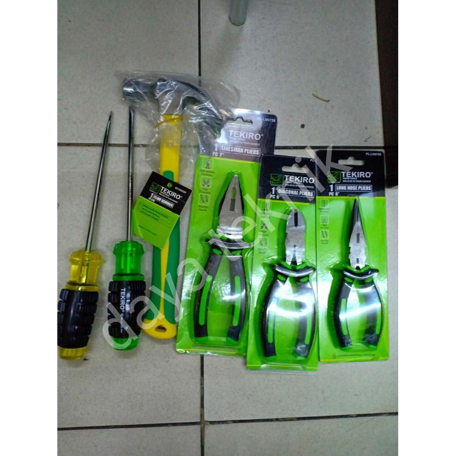 BERKUALITAS TEKIRO SET 6PC - TEKIRO SET TANG - PALU TEKIRO BAGUS