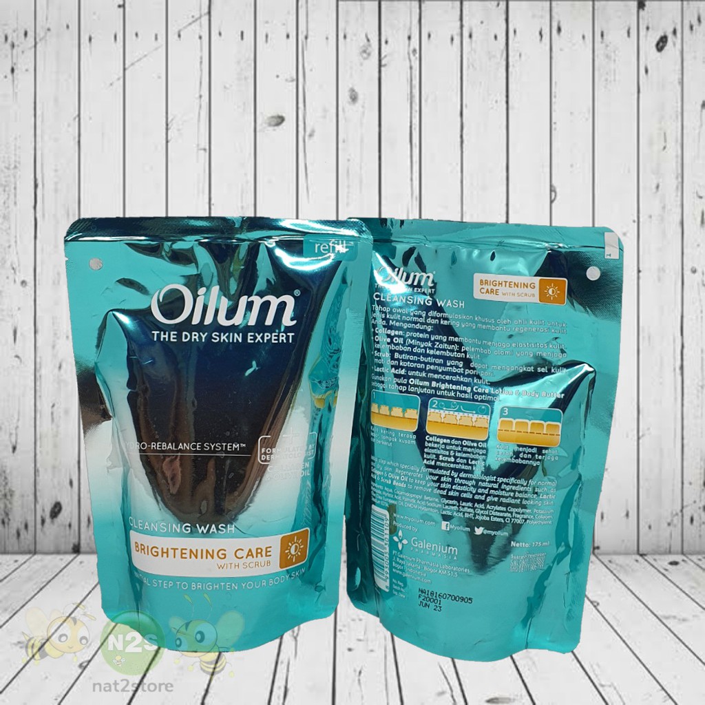 Oilum body wash brightening