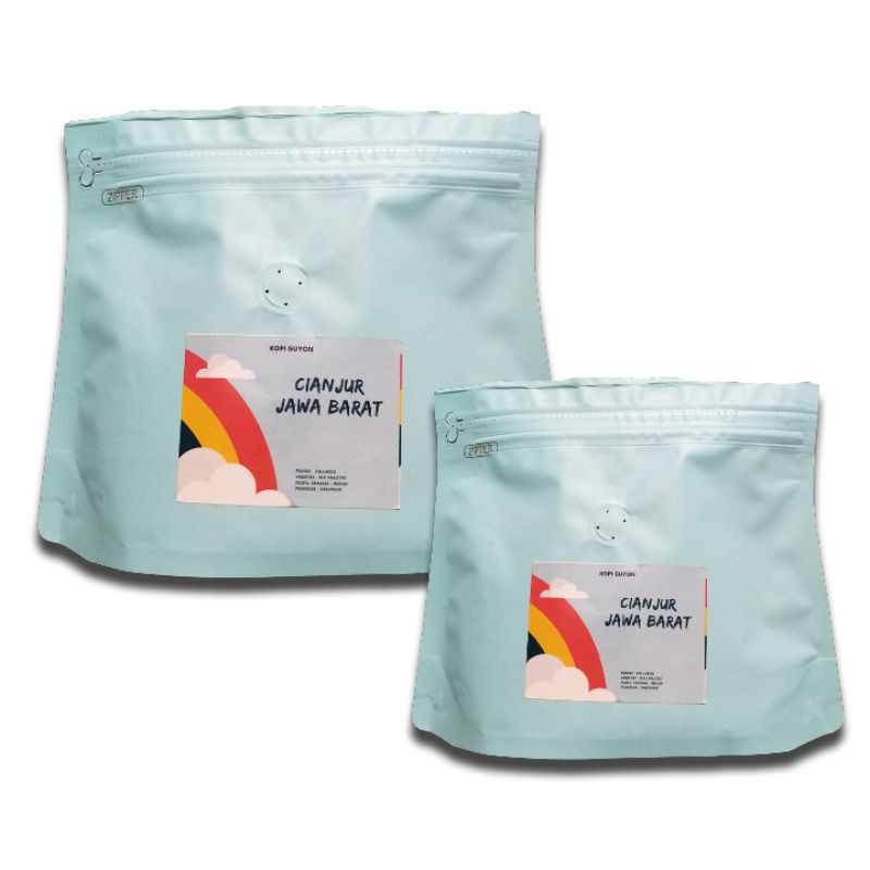 

( PROMO ) Single Origin Coffee : Cianjur Jawa Barat Get 2 Pack - 400Gr