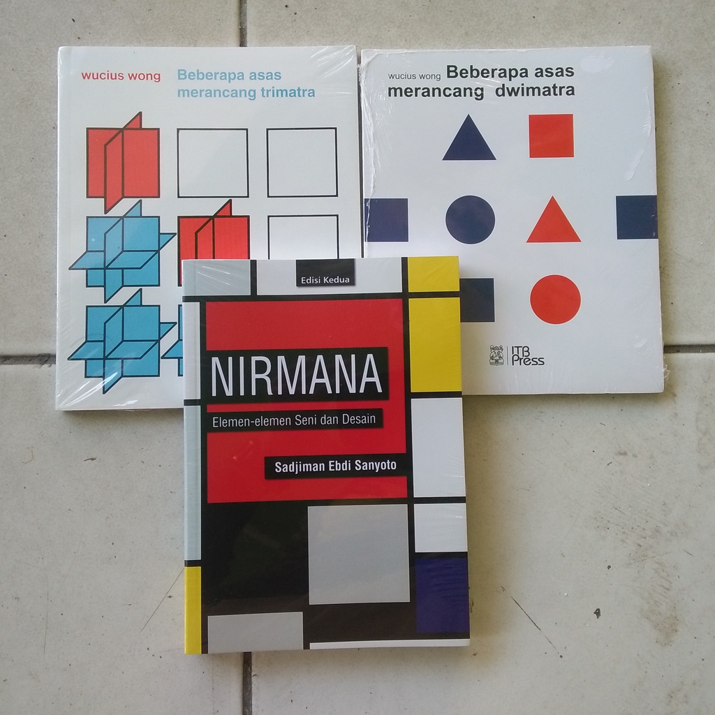 PAKET 3 BUKU BEBERAPA ASAS MERANCANG DWIMATRA - TRIMATRA - NIRMANA