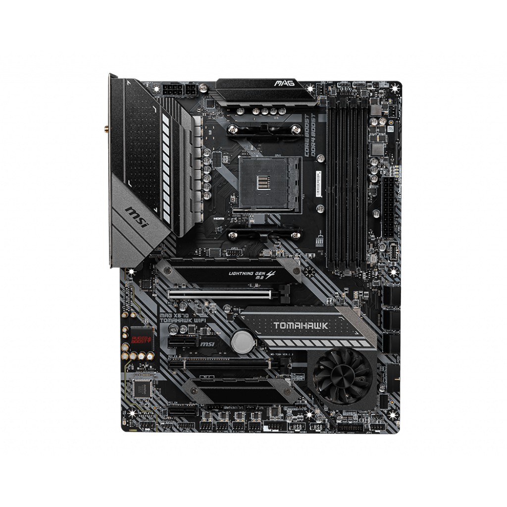 MSI MAG X570 TOMAHAWK WIFI AM4 ATX MOTHERBOARD AMD