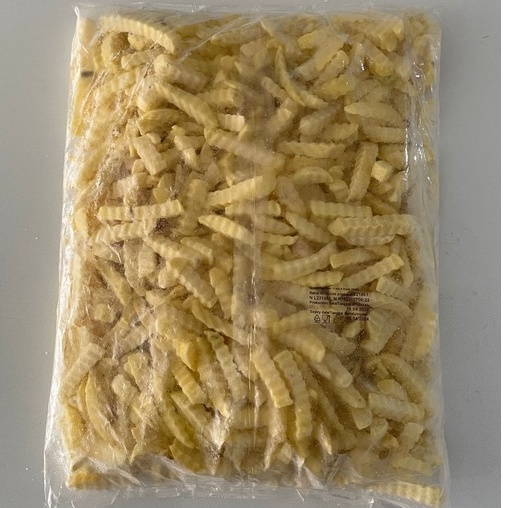 Aviko Kentang Crinkle Cut 2,5kg / Kentang Goreng Crincle Frozen