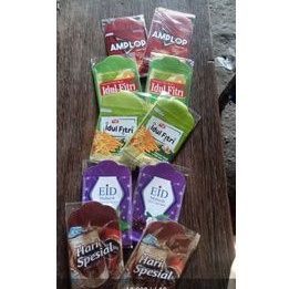 

Amplop Lebaran snack isi 50
