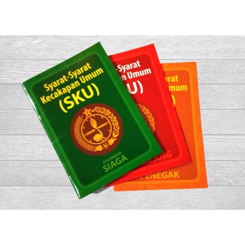 

FREE PULPEN Buku SKU | Buku Syarat Kecakapan Umum Pramuka | Siaga | Penggalang | Penegak