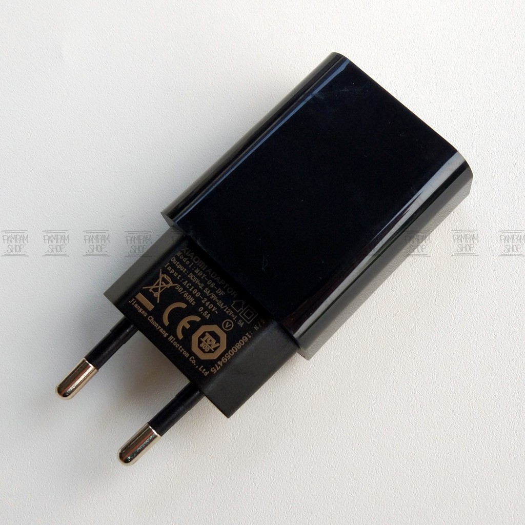 Kepala Adaptor Charger XiaoMi Fast Charging Indonesia Original 2A MDY-08-DF MDY08DF Xiao Mi Redmi