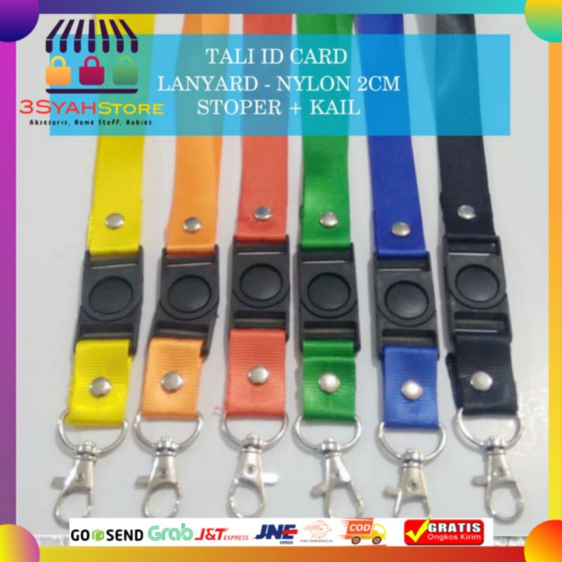 

Tali id Card Lanyard Nilon 2cm