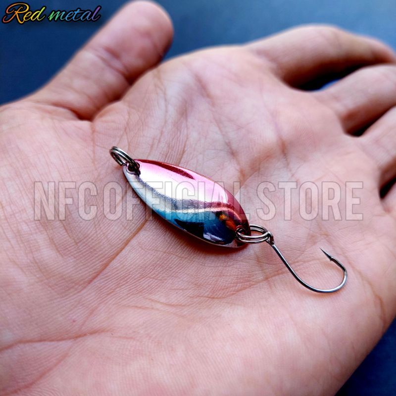 Lure Micro Spoon 3 cm 3 gram Mini Spoon BEST KILLER ACTION