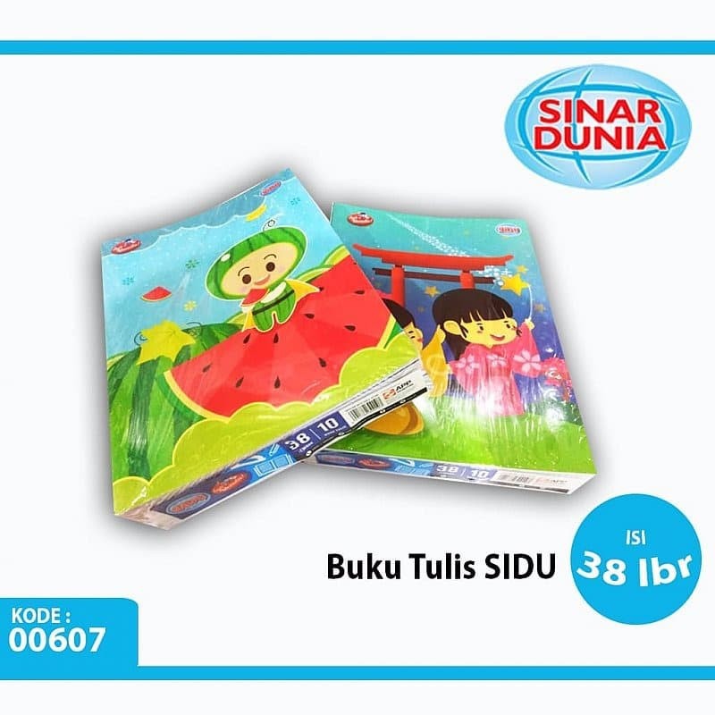 

BUKU TULIS SIDU 38 ISI 10 / 621-183908