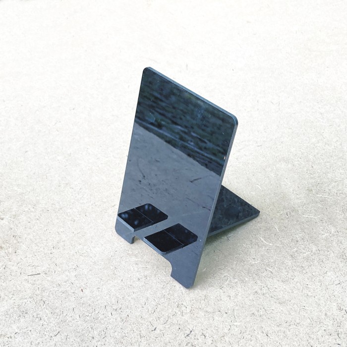 Simple Acrylic Phone Holder - Stand Hp Akrilik Tatakan Meja SmartPhone