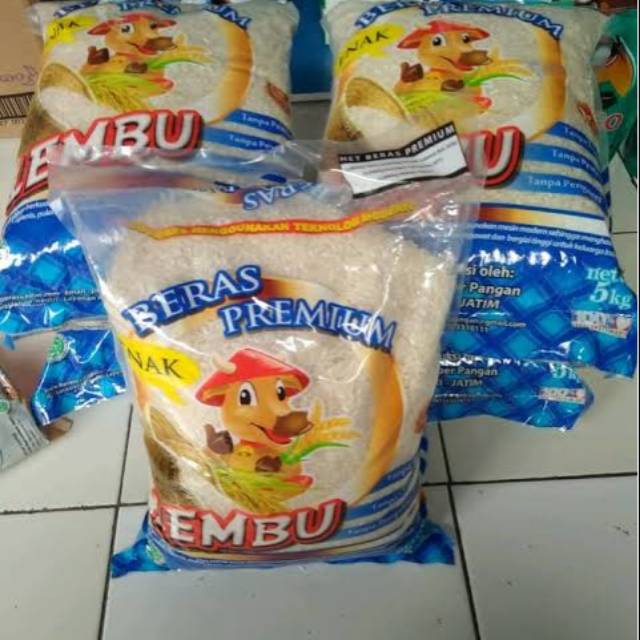 

BERAS PREMIUM 5 KG LEMBU, LAHAP, ANAK RAJA, PUTRI KOKI, SANIA, PUTRI KENCANA