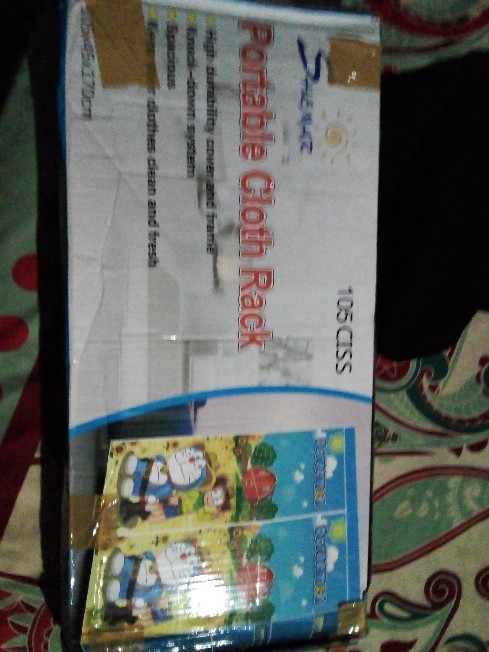 Melin Store Pekanbaru Lemari Baju Portable / Lemari Pakaian Bongkar Pasang / Lemari Kain