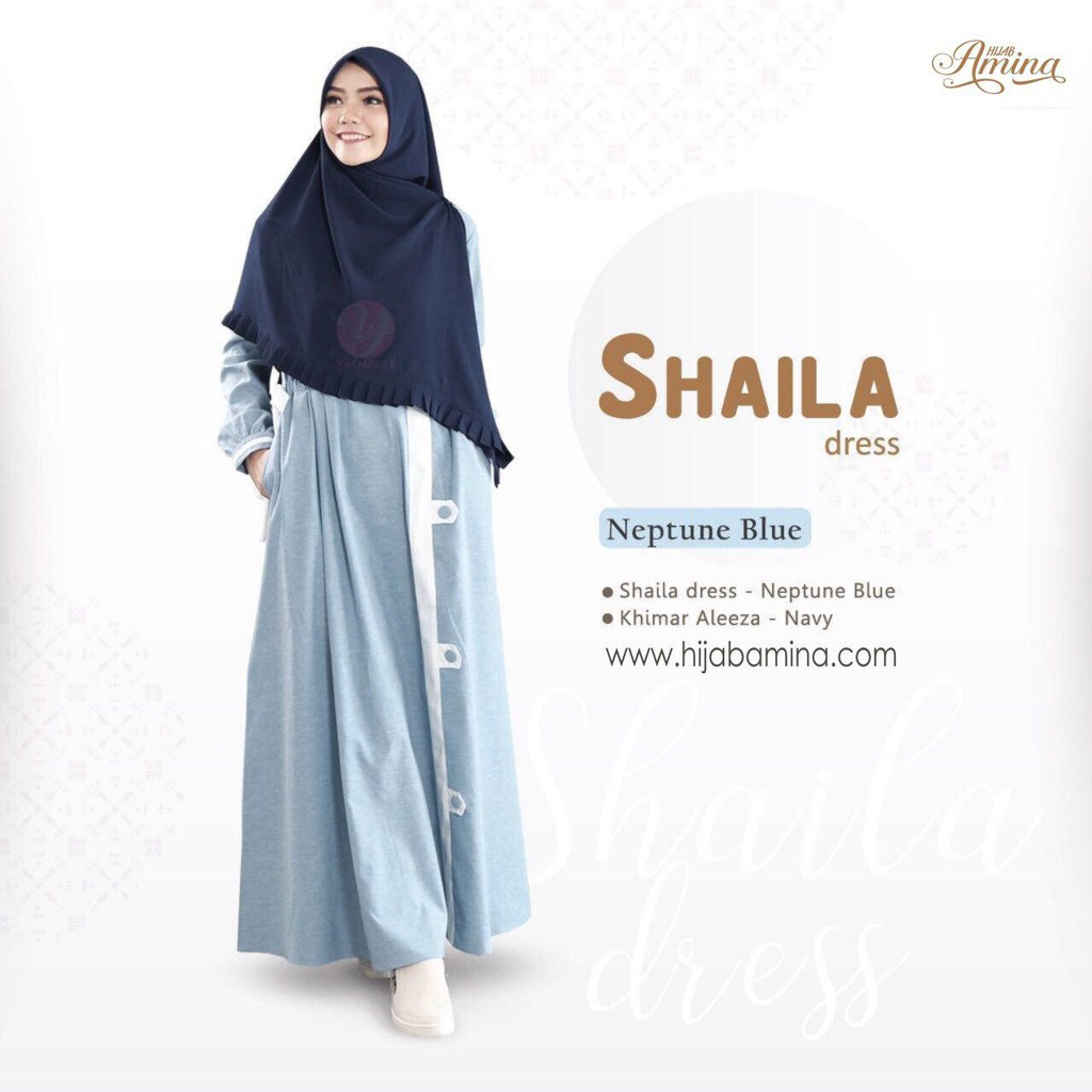 GAMIS SHAILA TAUPE BY YASMEERA GAMIS SIMPLE GAMIS ELEGAN Shopee