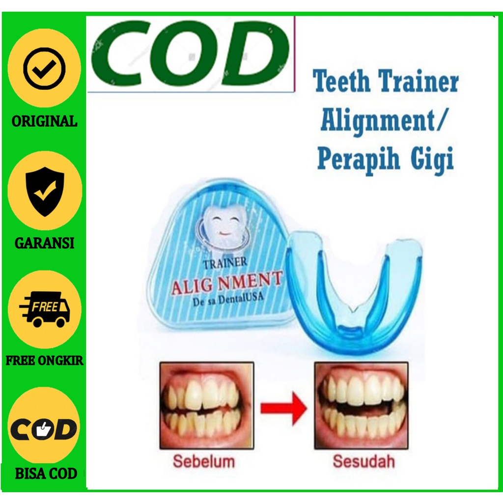 PREMIUM Perapih Gigi Behel Teeth Trainer Alignment Original Perapi Gigi Tonggos Gingsul Lentur COD O