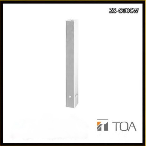 TOA column Slim Array Speaker ZS S60 CW / TOA ZS S60 CW 60 Watt ZS60 CW