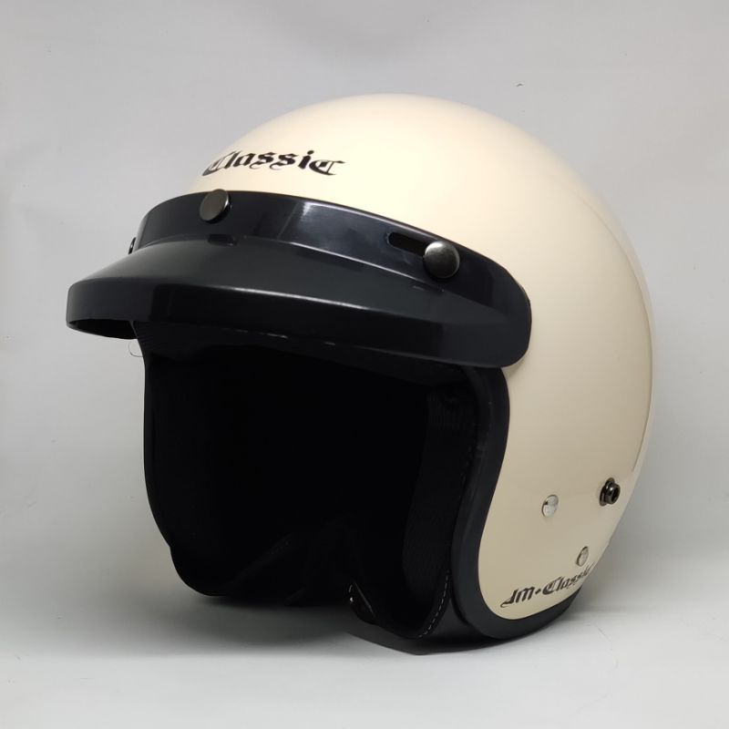 Helm Bogo Dewasa Classic JM08 Original Pakai Pet