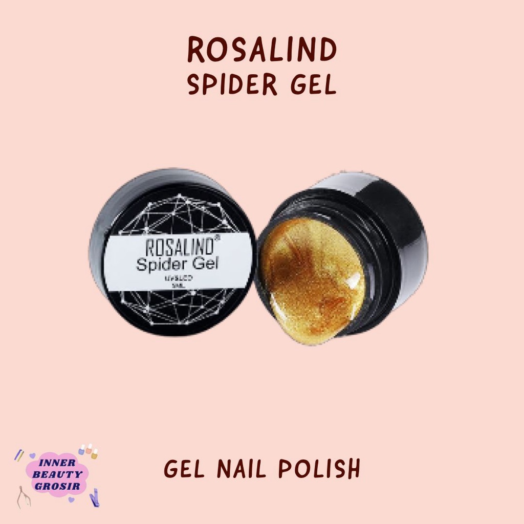Rosalind Spider Gel Nail Polish UV LED
