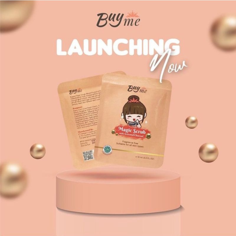 Magic Scrub BuyMe / Masker Badan with Activated