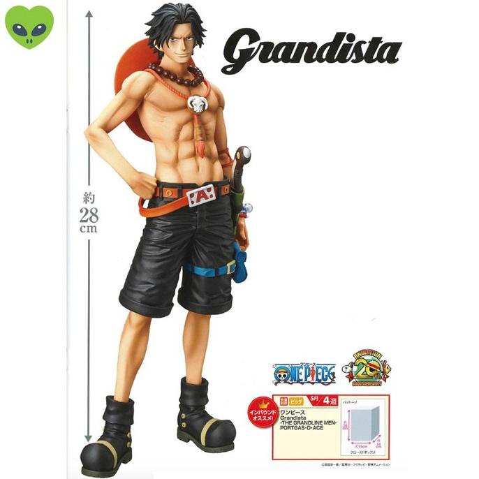 Portgas D Ace Action Figure One Piece Grandista