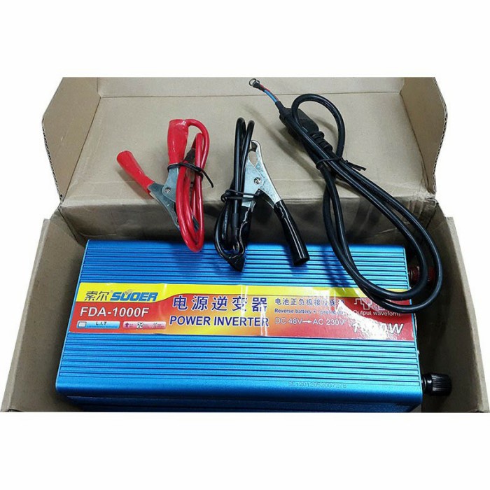 Power Inverter Suoer FDA-1000F 48V 1000W 48 Volt 1000 Watt