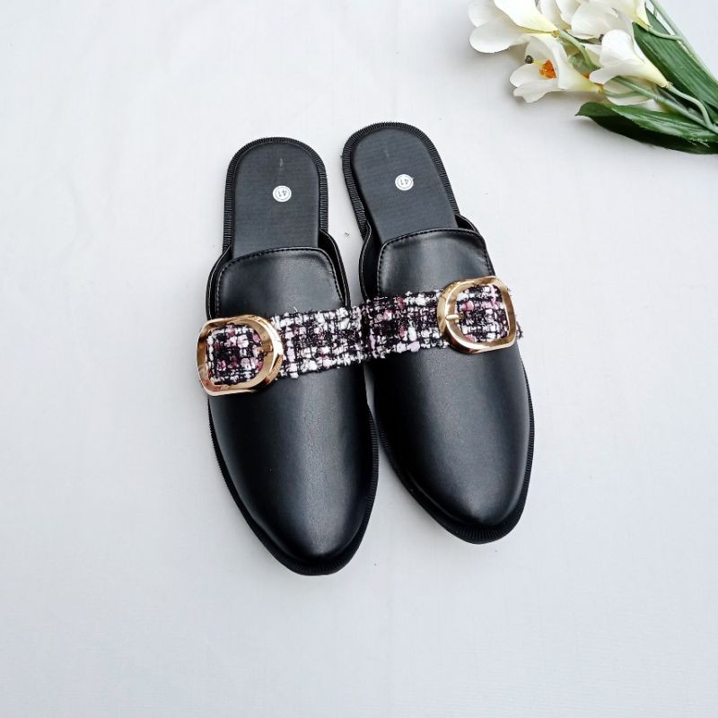 CERYL FLATSHOES HITAM