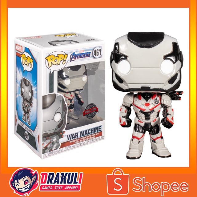 Funko Pop! Marvel Avengers - War Machine (White Suit)